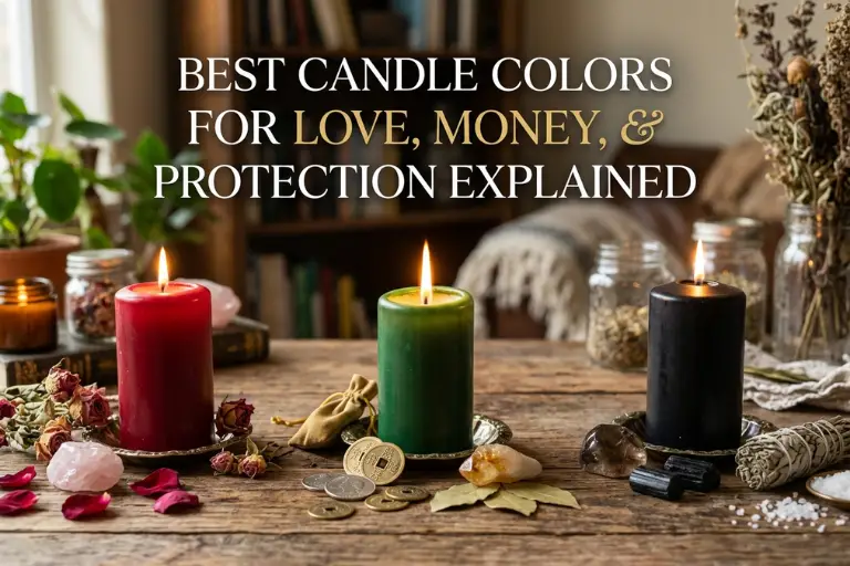 Best Candle Colors for Love, Money, and Protection Explained