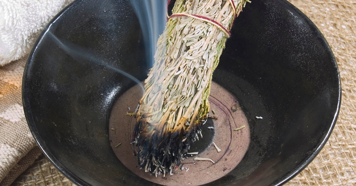 Smudging Technique to Clear Your Space