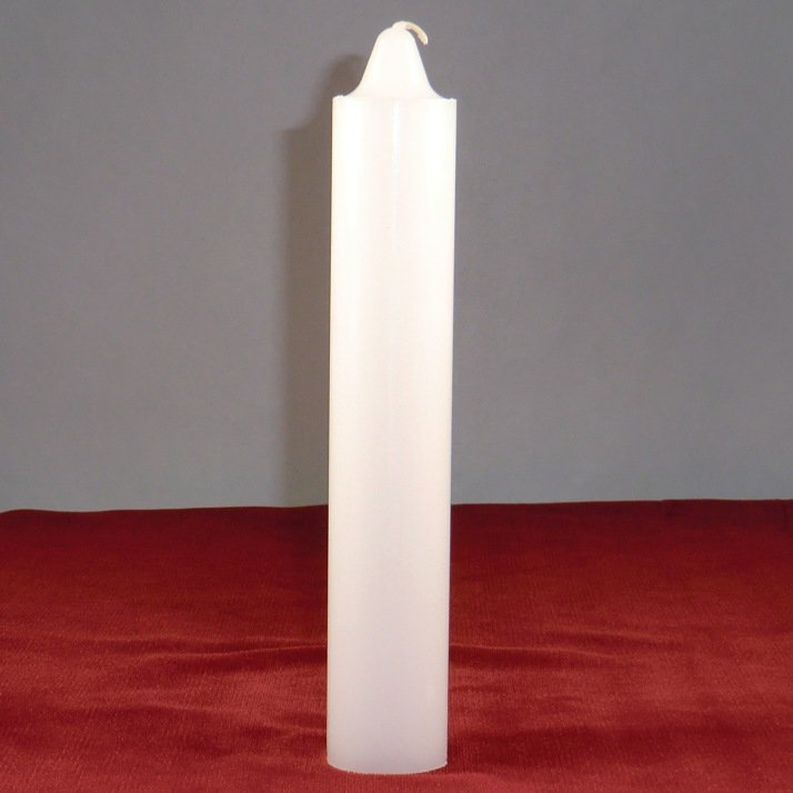 White Jumbo Candle