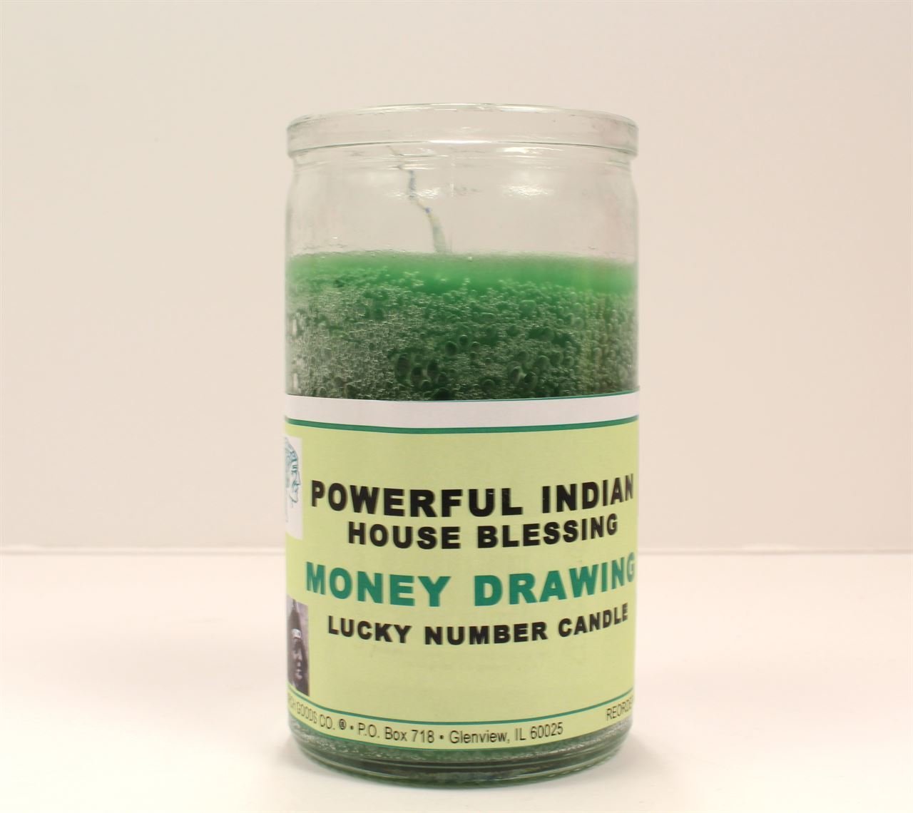 Money Drawing Lucky Number Powerful 50 Hour Candle - Image 1