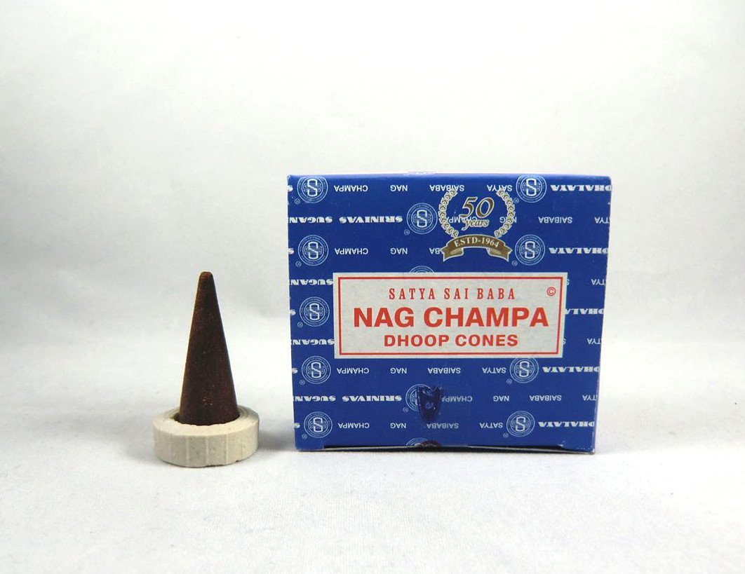 Nag Champa Super Premium Incense Cones - Image 1