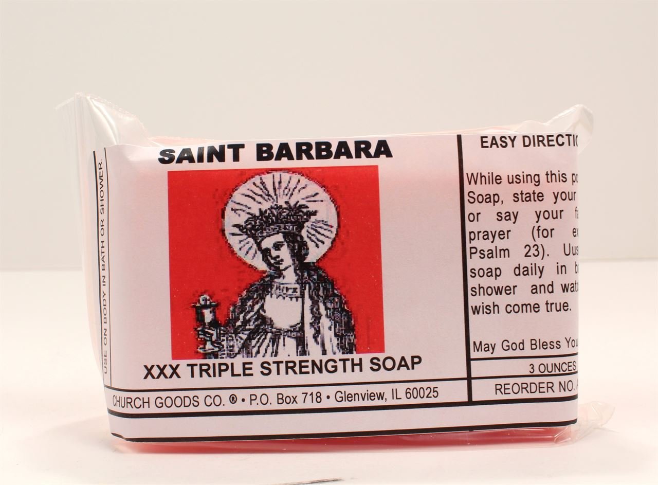 St. Barbara Triple Strength Soap - Image 1