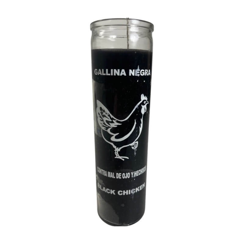 Black Chicken 7 Day Blessed Candle Burning Service - Virtual Altar
