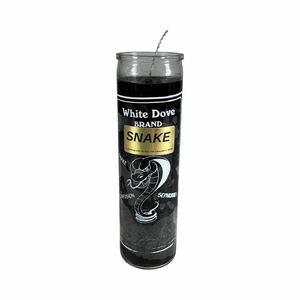 Snake (Vivora) 7 Day Blessed Candle Burning Service - Virtual Altar