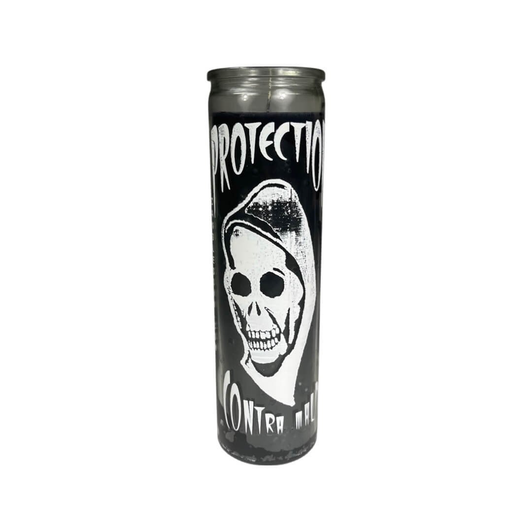 Protection Against Evil And Harm 7 Day Candle (Black)