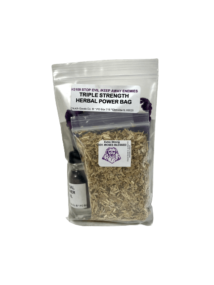 Stop Evil/Keep Away Enemies Herbal Power Bag