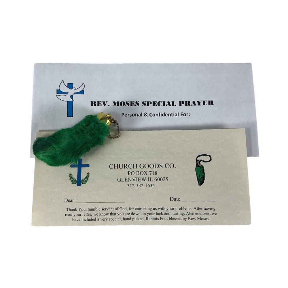 Rev. Moses Specially Blessed Lucky Rabbit Foot Kit