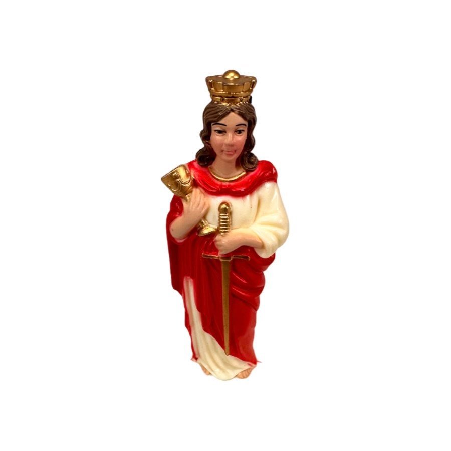 St Barbara 4" Statue