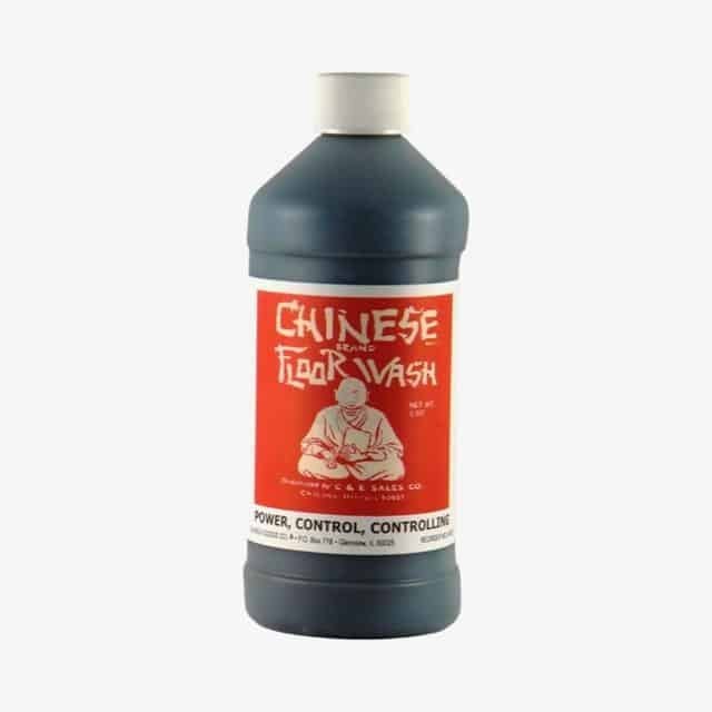 BROWN CHINESE FLOOR WASH