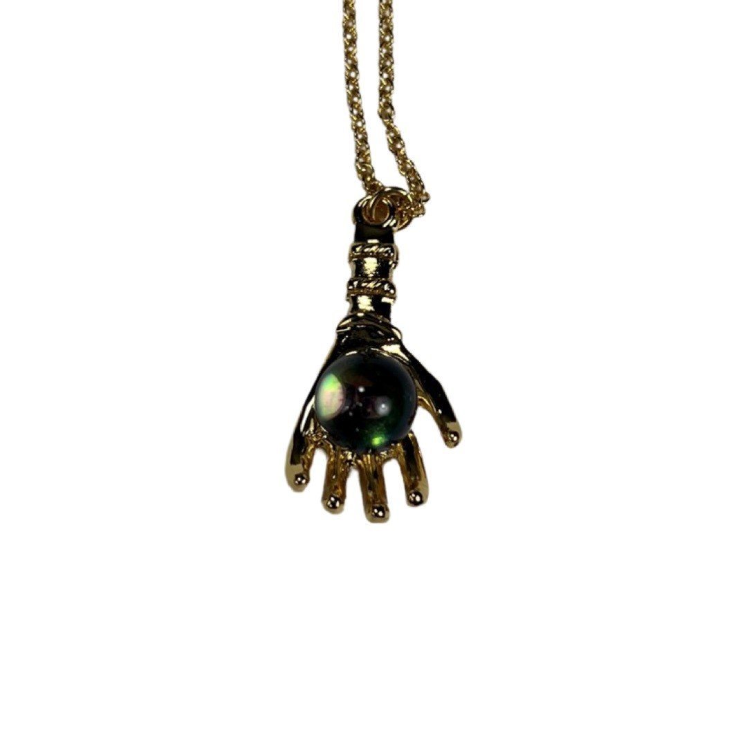 The Lucky Hand Gambler's Necklace