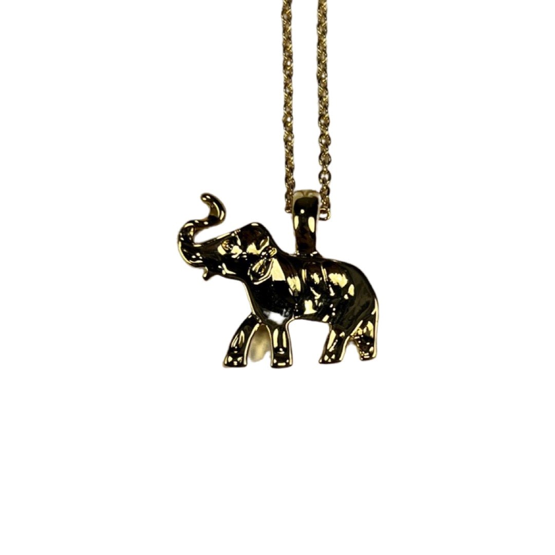 Change your luck with Money Pull Elephant Necklace