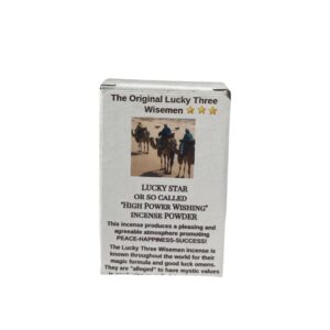 LUCKY THREE WISEMEN HIGH POWER WISHING INCENSE POWDER