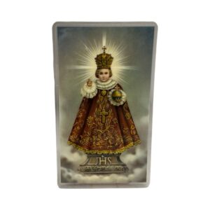 Infant Jesus Confidence Blessed Prayer Card