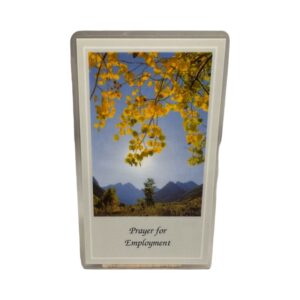 Prayer for Employment Blessed Prayer Card