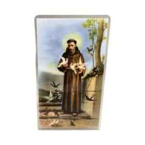 St. Francis of Assisi Prayer Card