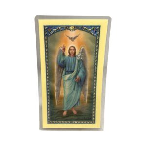 St. Gabriel the Archangel Prayer Card