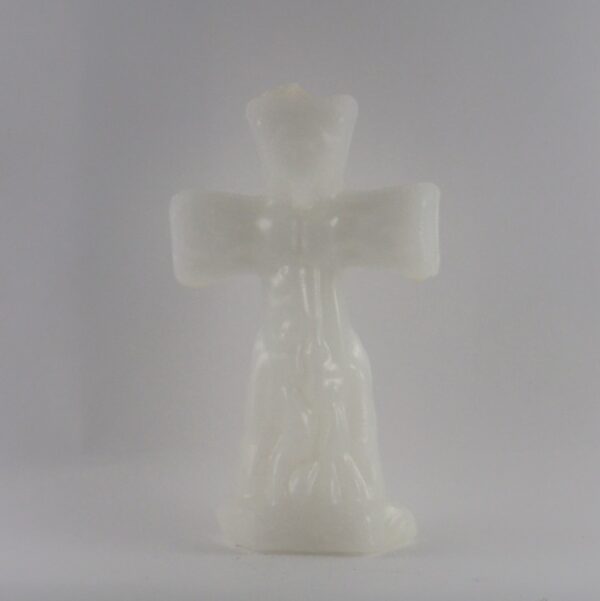 White Cross Candle