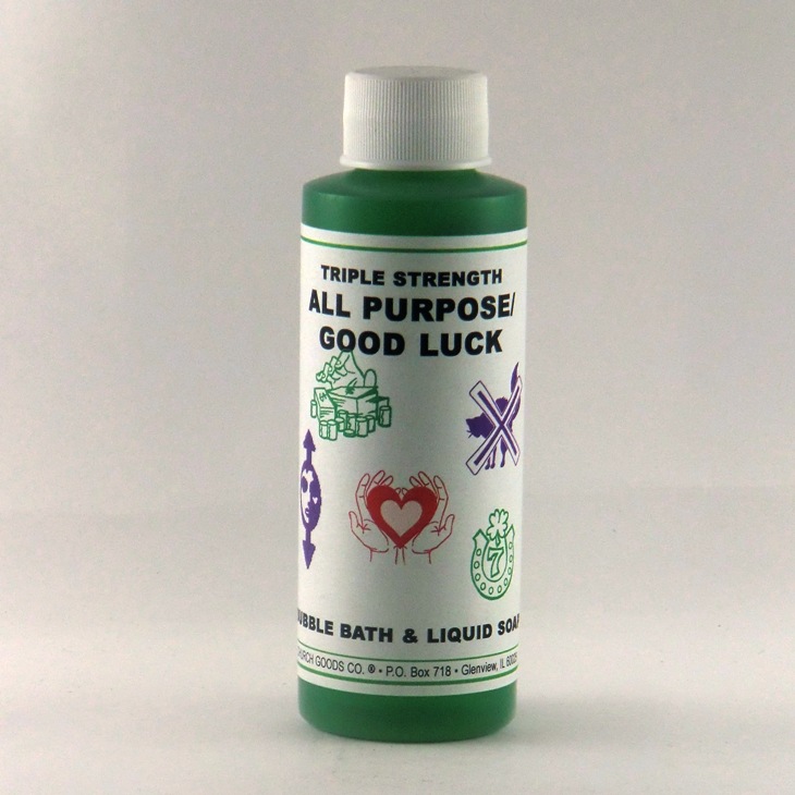 All Purpose/Good Luck Bubble Bath Liquid Soap For luck in a hurry!