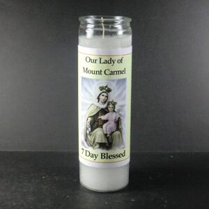 Our Lady of Mount Carmel 7 Day Blessed Candle