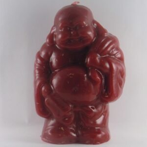 Red Lucky Buddha Candle