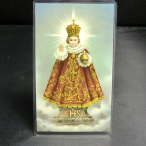 CLEARANCE: Infant Jesus / Confidence Blessed Prayer Card