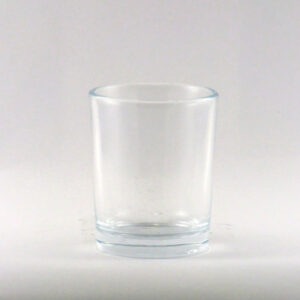 Glass Votive Candle Holder - Clear