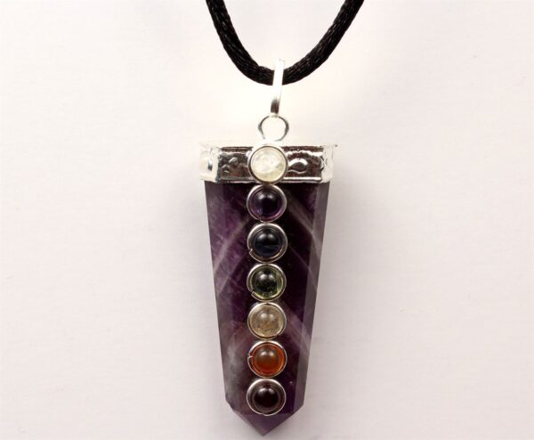 High Conquering Power Chakra Pendant (Amethyst)