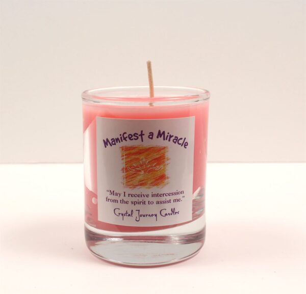 Manifest Miracle Herbal Magic Soy Votive Candle