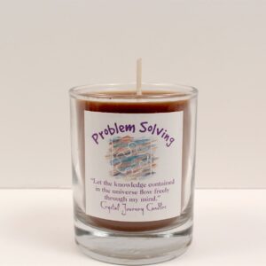 Problem Solving Herbal Magic Soy Votive Candle