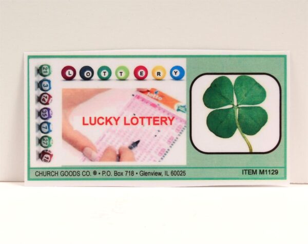 Four Leaf Clover Card- Lucky Lottery