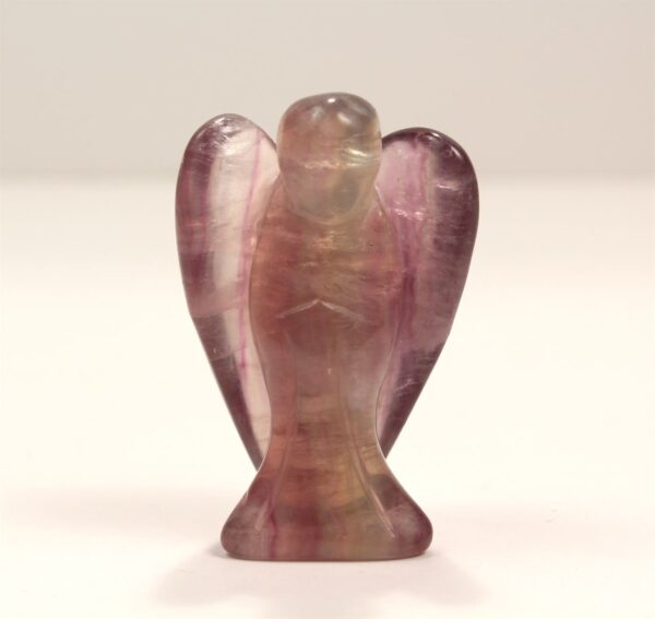 Fluorite Angel Gemstone Carved Figurine