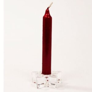 Red Chime Candle (Metallic)