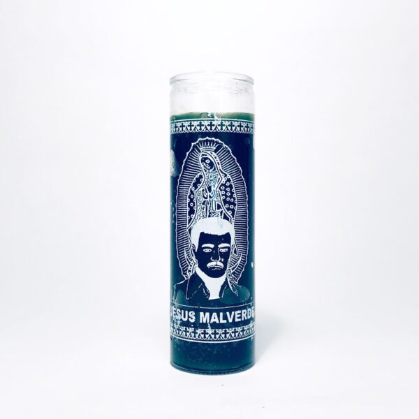 Jesus Malverde 7 Day Blessed Candle