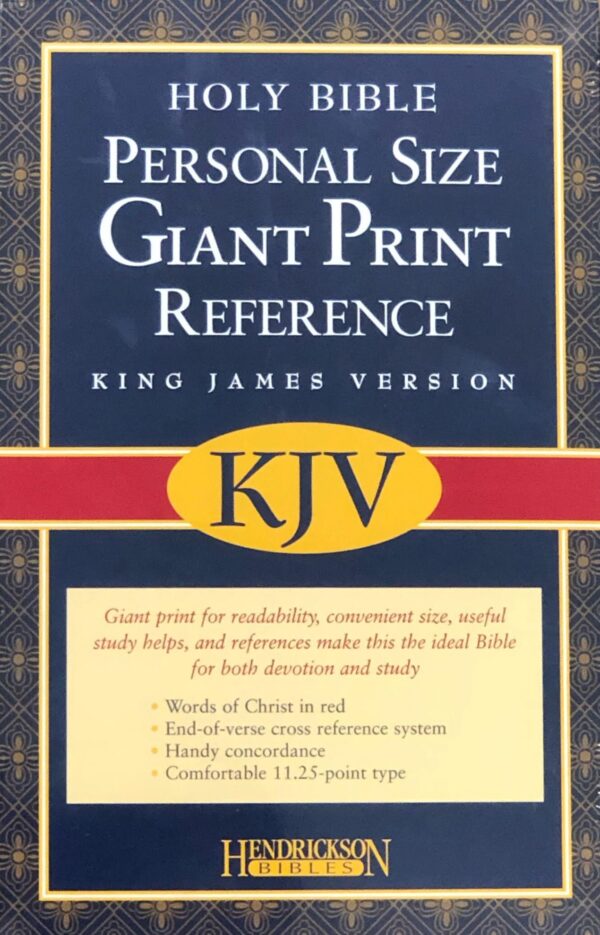 Holy Bible (Giant Print) Reference Edition