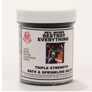 Destroy Everything Triple Strength Bath & Sprinkling Salt 4 oz Jar