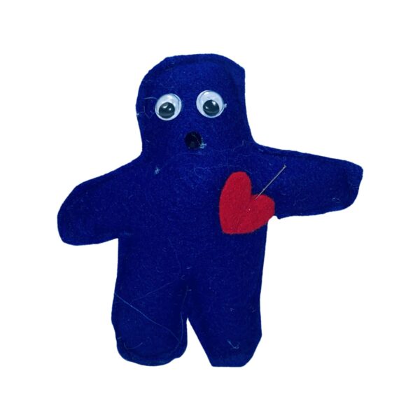 BLUE BLESSED VOODOO DOLL