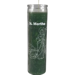 C7663 ST MARTHA CANDLE FRONT