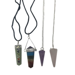 POWER PENDULUMS AND CHAKRA NECKLACES