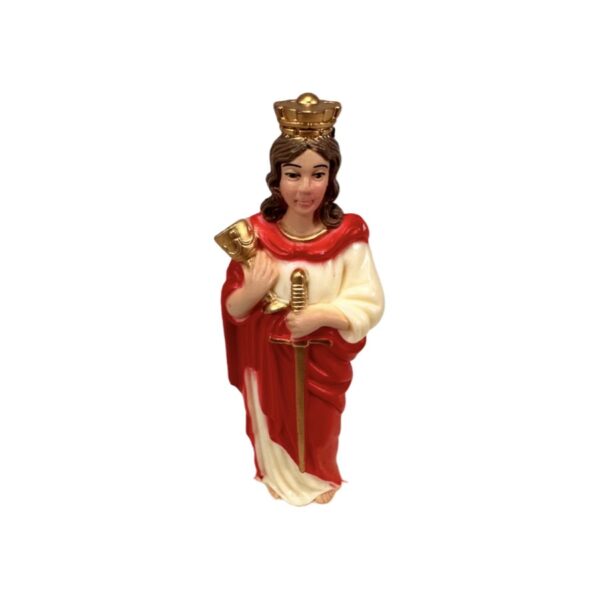 St. Barbara Car Statue