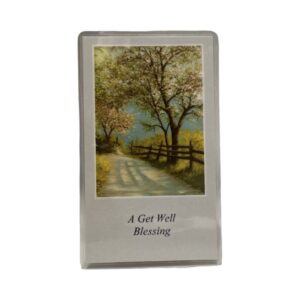 A Get Well Blessing Prayer Card