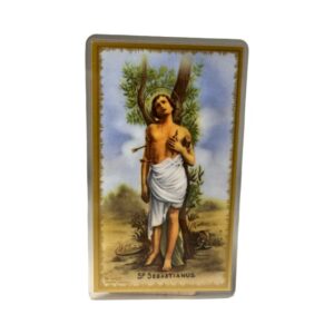 St. Sebastian Prayer Card