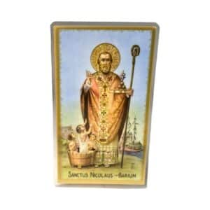 St. Nicholas Prayer Card