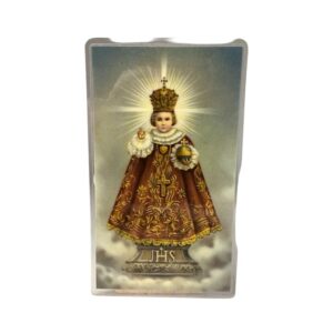 Infant of Prague Prayer Card