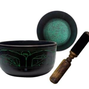 singing bowl buddha design