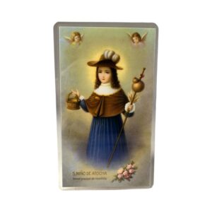 Nino De Atocha Prayer Card