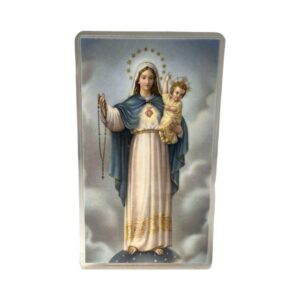 Rosary Novena Prayer Card